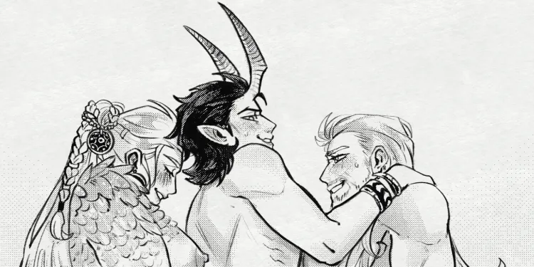 Illustrated Fiction: The Perks of Being a Shapeshifter (Freyr / Loki / Freyja)